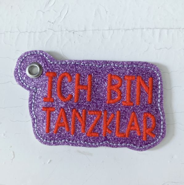 Anhänger mit Öse - "Tanzklar"