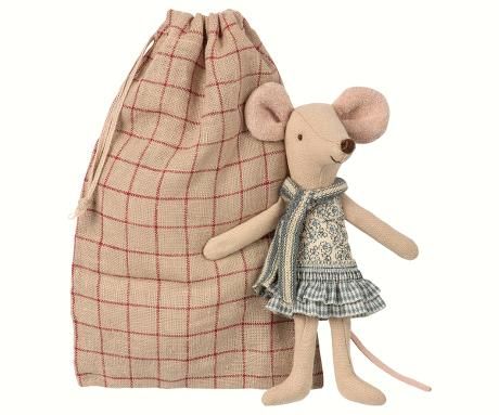 Winter Mouse mit Säckchen von Maileg