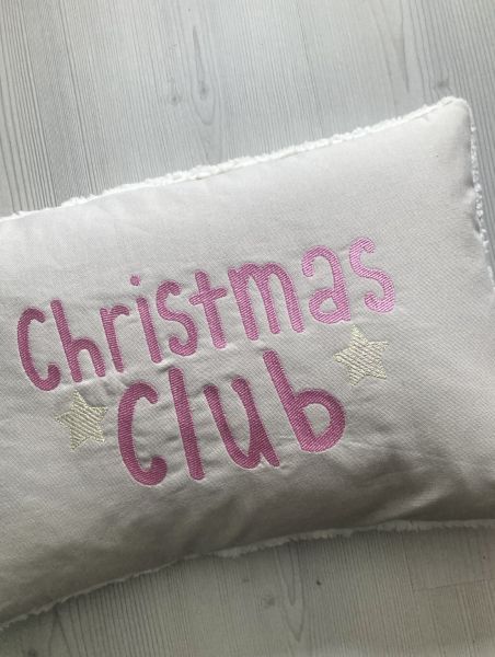 Kissen - "Christmas Club"