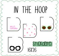 IN THE HOOP - Brillenetui 16x26 IN THE HOOP - Brillenetui 16x26