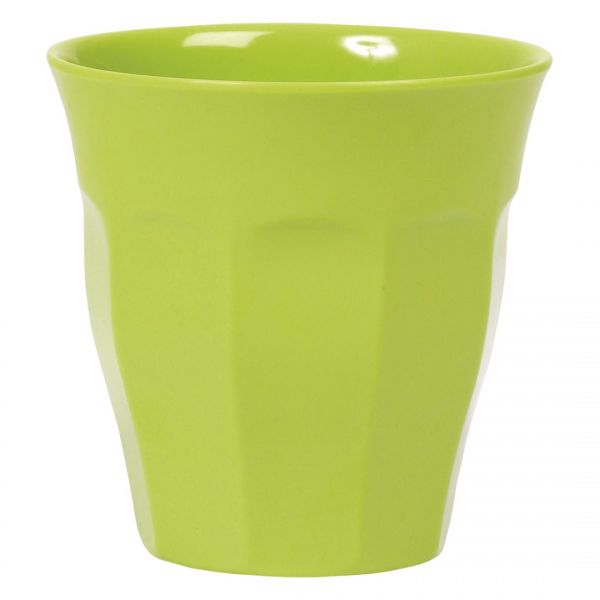 Melamin Becher green von Rice