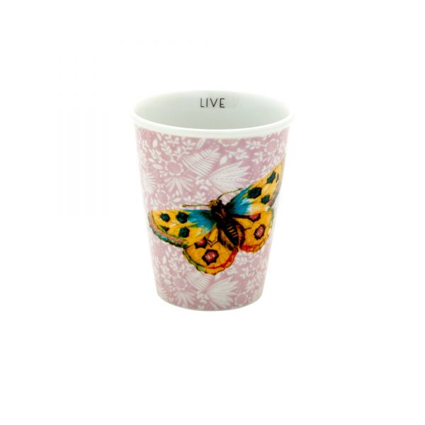 Porcelan Becher dusty rose von Rice