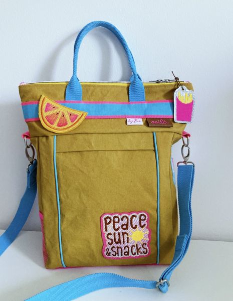 Tasche, "Peace, Sun + Snacks"