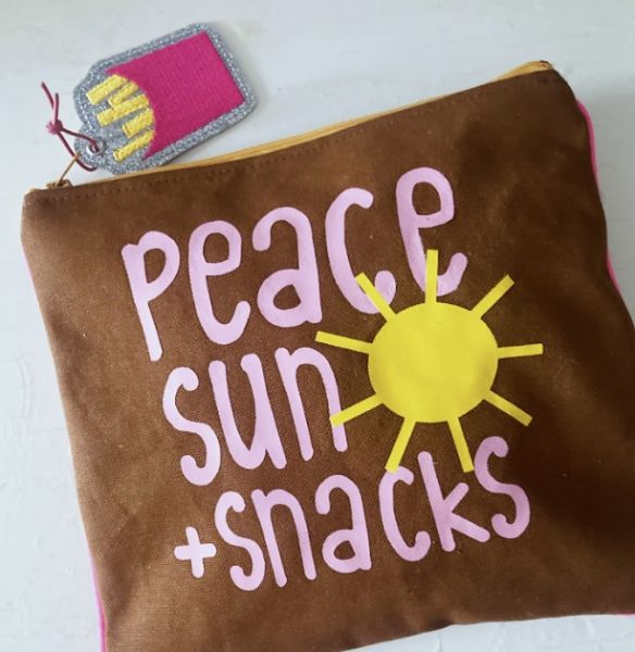 Etui "Peace Sun Snacks"