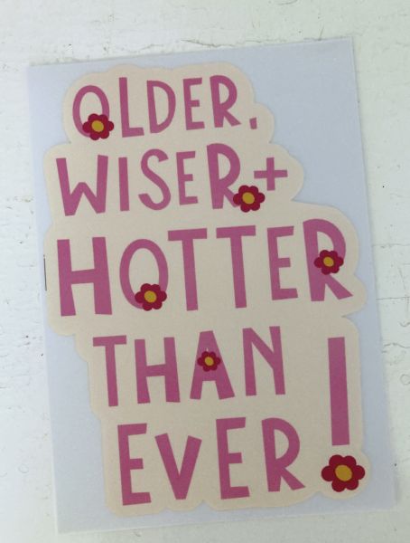 Bügelbild - "older"