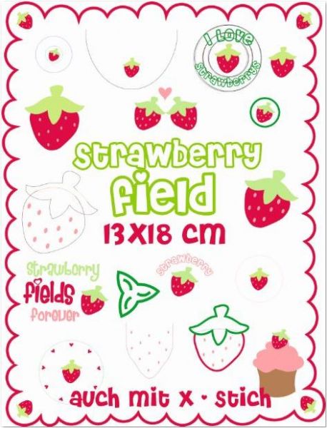 Strawberry field 13x18