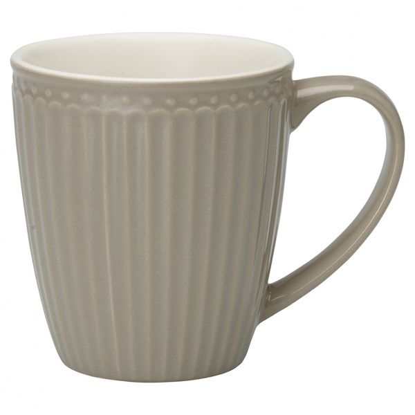 Alice - Mug warm grey von GreenGate