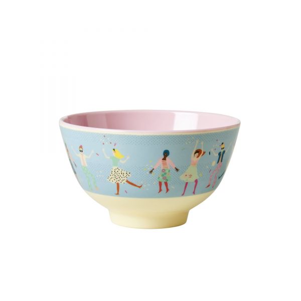 Melamin Schale klein `Dancer`Print von Rice
