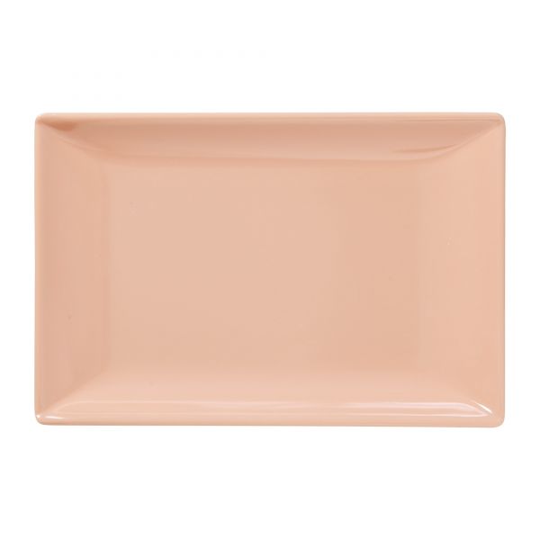Melamin Sushi - Tray SHINE-Colour in Soft Coral e von Rice
