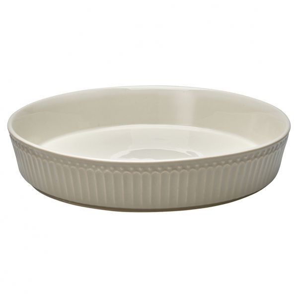 Pie dish Alice warm grey large von GreenGate