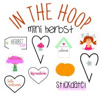IN THE HOOP - mini Herbst IN THE HOOP - mini Herbst