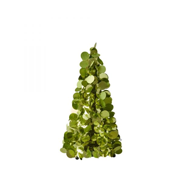 Deko-Weihnachtsbaum in Grün von Rice
