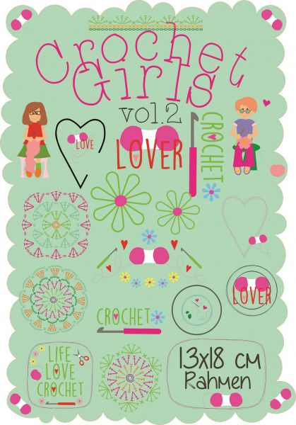 Crochet Girls Vol.2 -13x18