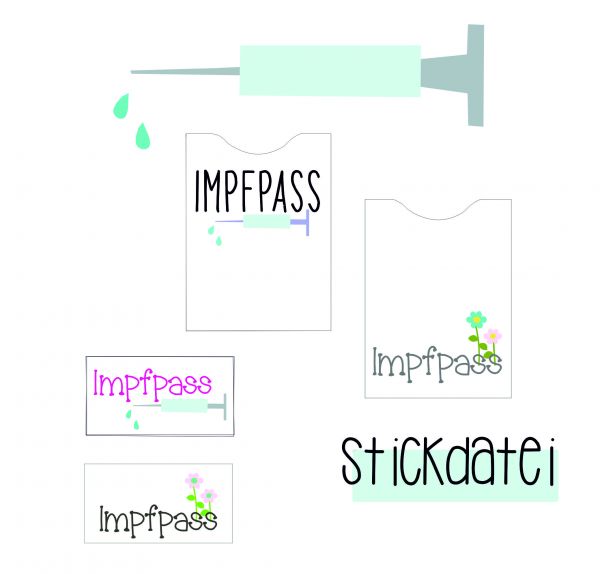 IN THE HOOP - Impfpass 13x18