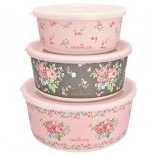 Aufbewahrungsboxen 3er Set Marley Pale Pink von GreenGate