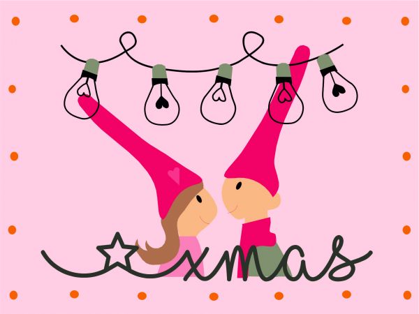 Postkarte - DIY xmas 2019