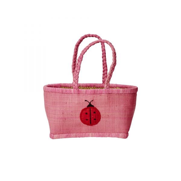 Kids Bag in pink mit marienkäfer von Rice (2)