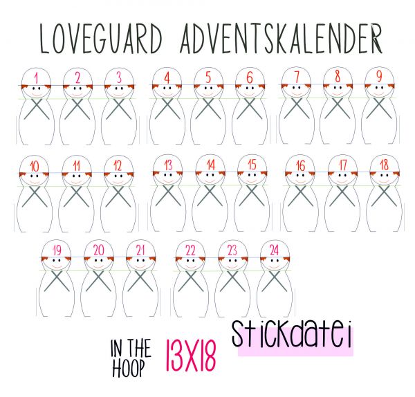 ITH - Love Guard Adventskalender 13x18
