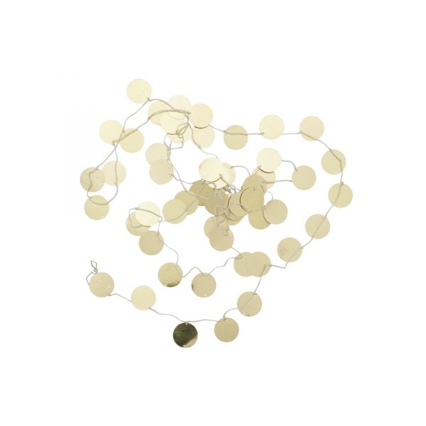 Girlande - Sequin - in Gold von Rice