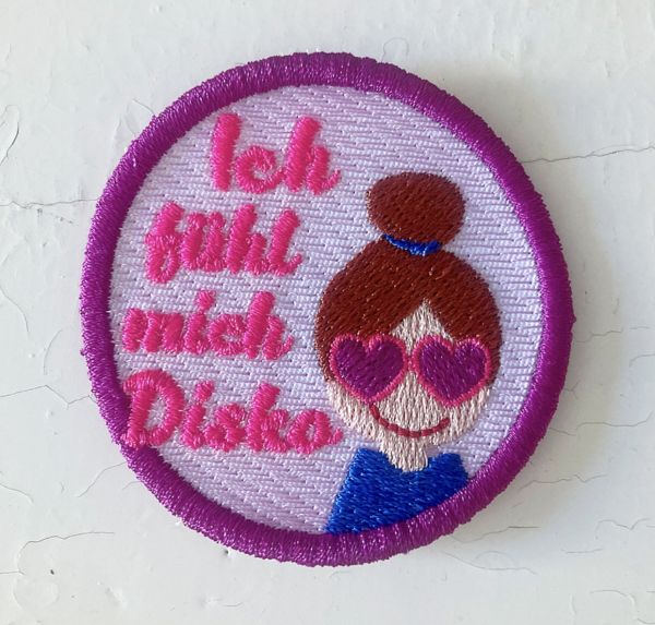 Bügel Patches - `ich fühle mich...`