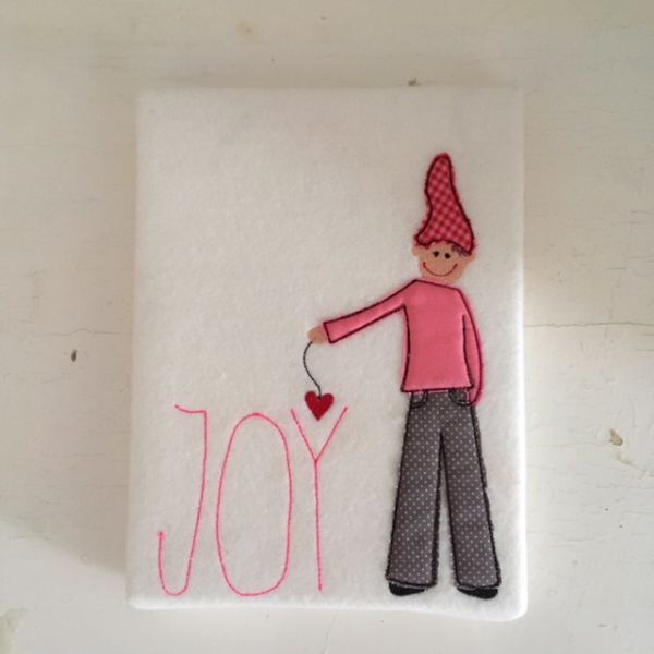 Leinwand "JOY" 20x24 cm