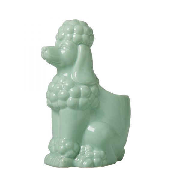 Zahnputzbecher "Pudel" in Mint von Rice
