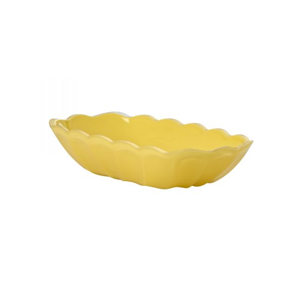 Schale für Banana Split in Gelb von Rice