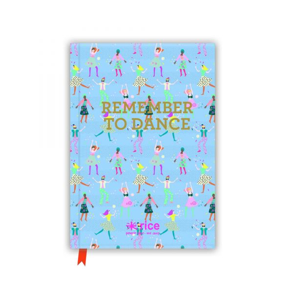 A5 Notizbuch Remember to Dance von Rice