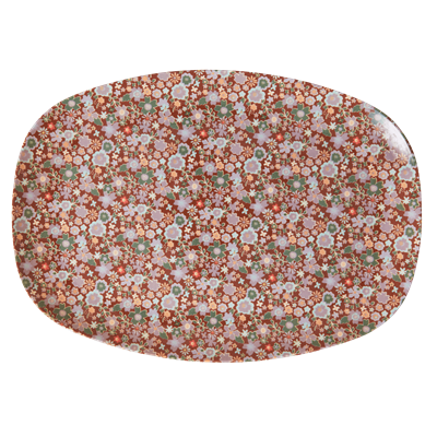 Melamin Servierteller Multi Fall -print