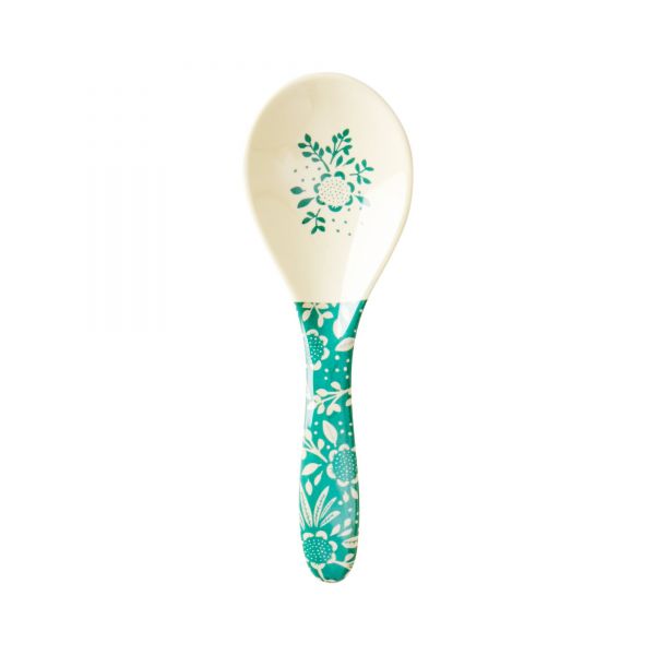 Salad Spoon Fern and Flower - print von Rice