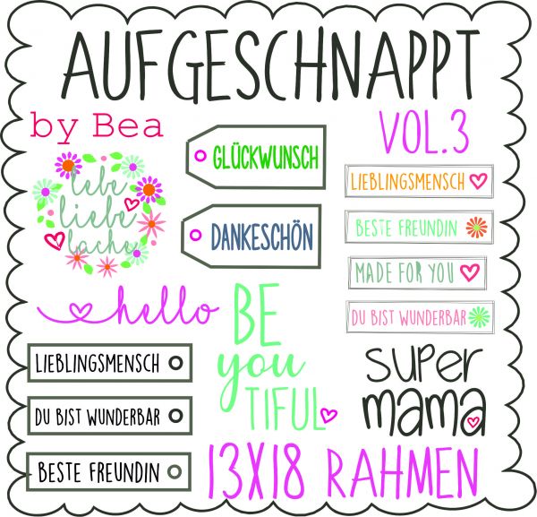 Aufgeschnappt Vol.3 13x18