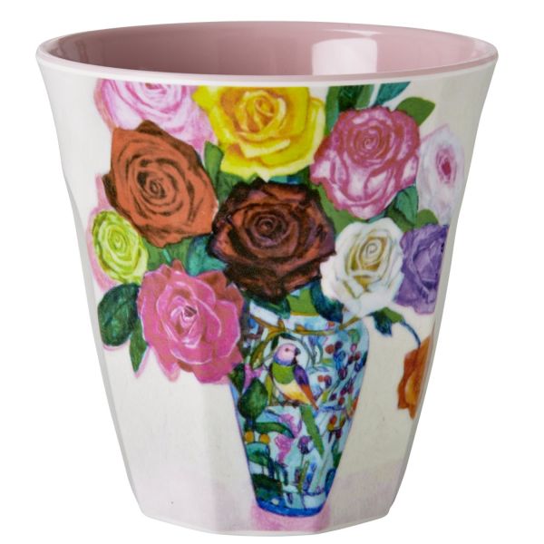 Melamin Becher with assorted print (2) von Rice