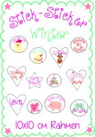 Stick-Sticker 10x10cm Stick-Sticker 10x10cm