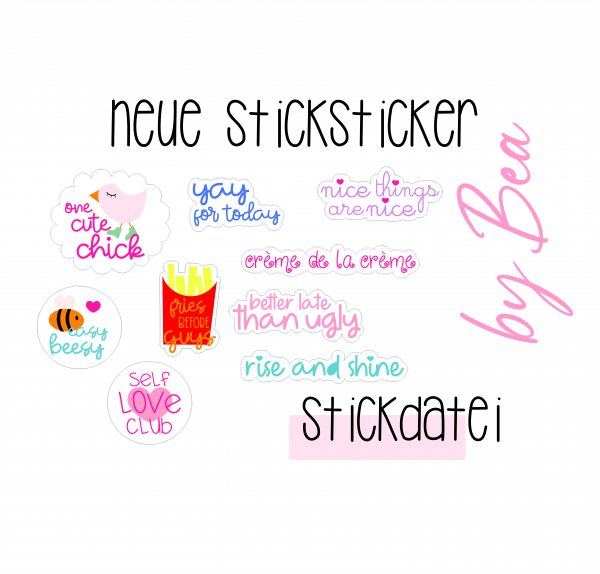 Stickdatei - neue sticksticker