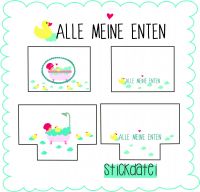 Alle meine Enten - 13x18, 16x26 und 18x30 Alle meine Enten - 13x18, 16x26 und 18x30