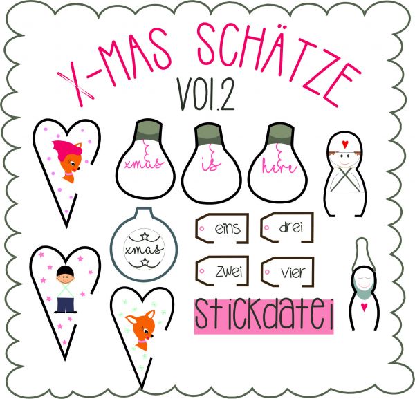 IN THE HOOP - x mas schaetze Vol.2