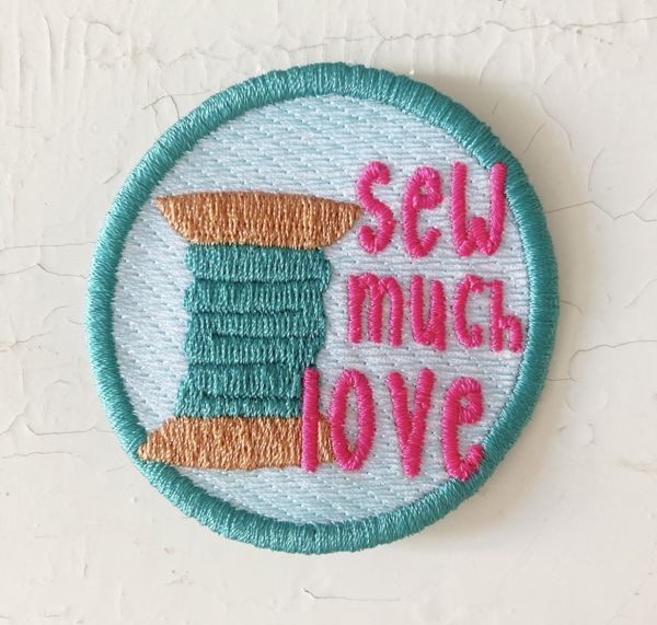 Bügel Patches - `sew much love`