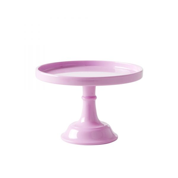 Melamin Cake Stand in Pink von Rice
