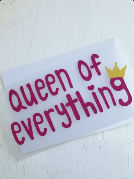 Bügelbild - "Queen"