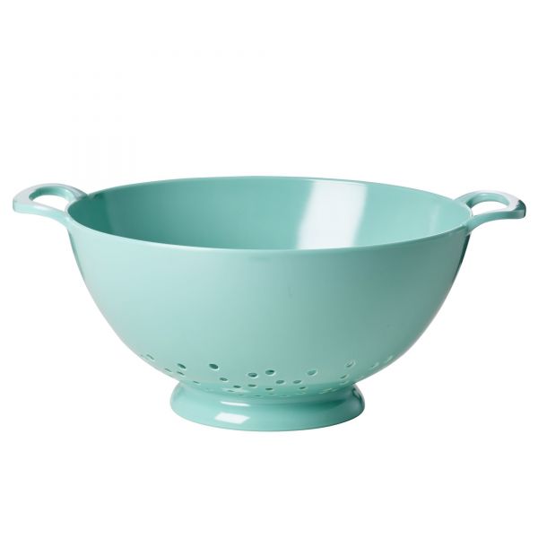 Melamin Nudelsieb in Pastell Green von Rice