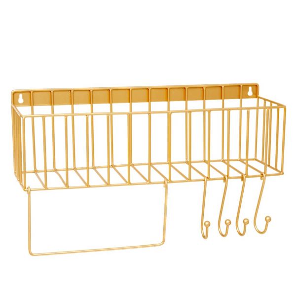 Wandregal (gold) von Rice