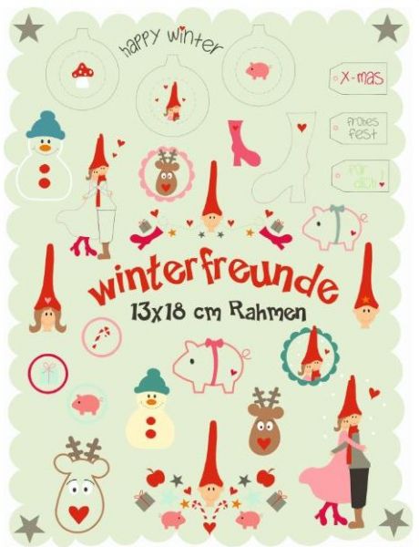 Winterfreunde 13x18