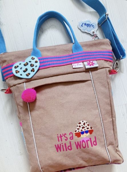Tasche, "Elsbag" - (wild world, neu)