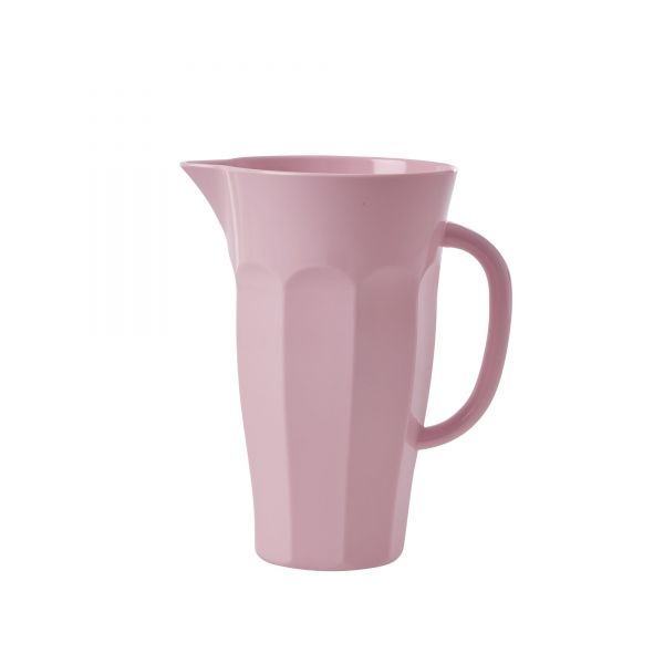 Melamin Pitcher Puder - Soft Pink von Rice