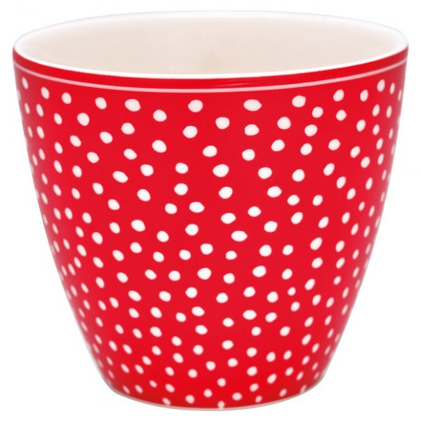Latte cup Dot Red von GreenGate