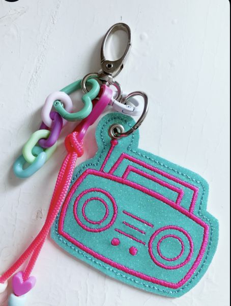 Bag Charm - mit Radio