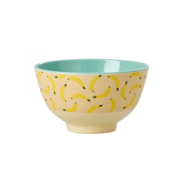 Melamin Schale klein Banana Print von Rice