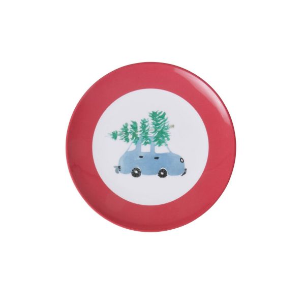 Mini plate Melamin Tanne-Auto