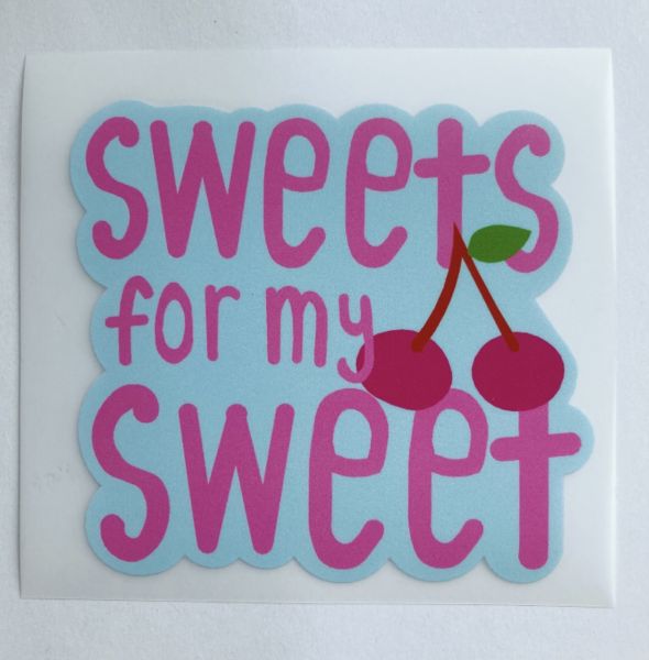 Bügelbild - "sweets"