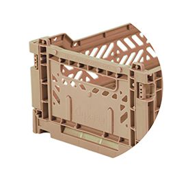 Ay-Kasa - Klappbox Mini in warm taupe